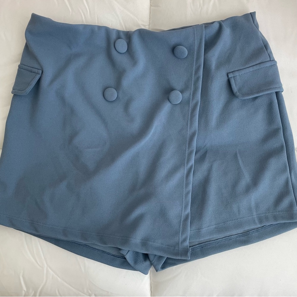 Blue skort